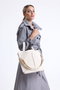 Zoozie Bags Bolso Tote de Lona Color Crema